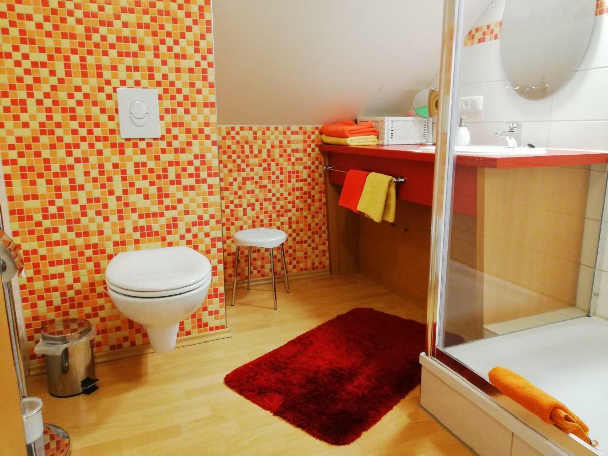 Privatzimmer Mit Aussicht Pirna Esterno foto